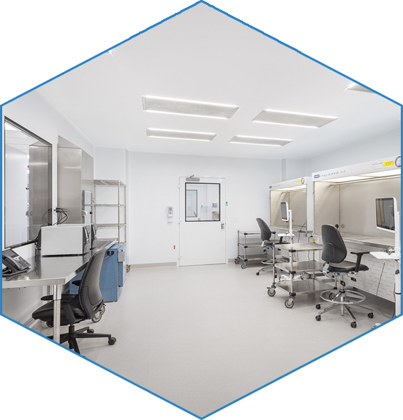 Photo of cleanroom